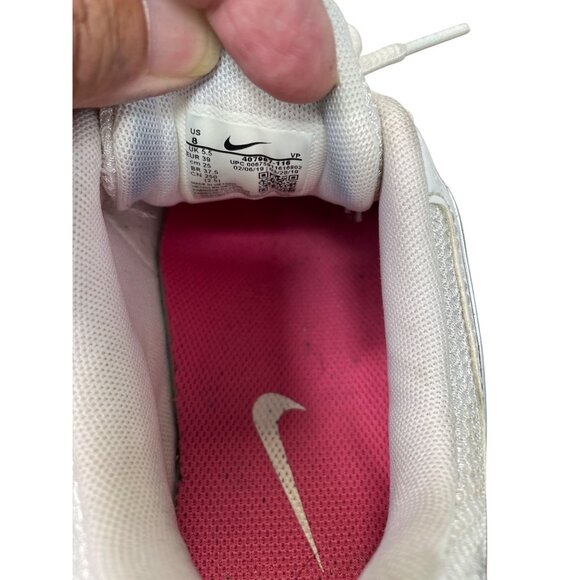 Nike Reax 5 Womens white pink running shoes Size 8 SKU 8974 - Picture 9 of 16